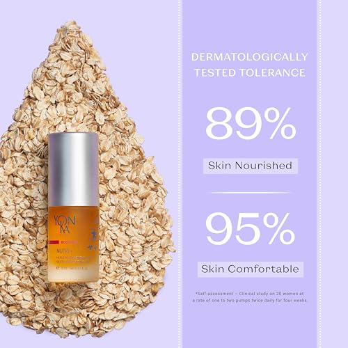 Yon-Ka Booster Nutri+ | Nourishing Facial Oil Booster with Vitamins E & F and Cereal Germ Oil | Smooths Fine Lines & Supports Repair | For Dry & Dehydrated Complexion | Paraben-Free | 0.51 fl oz