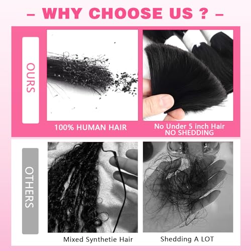 Body Wave Curly 4/27 Human Braiding Hair 100g One Bundle/Pack Bulk Human Hair for Braiding No Weft Human Hair for Boho Braids (24 inch, Body Wave 4/27)