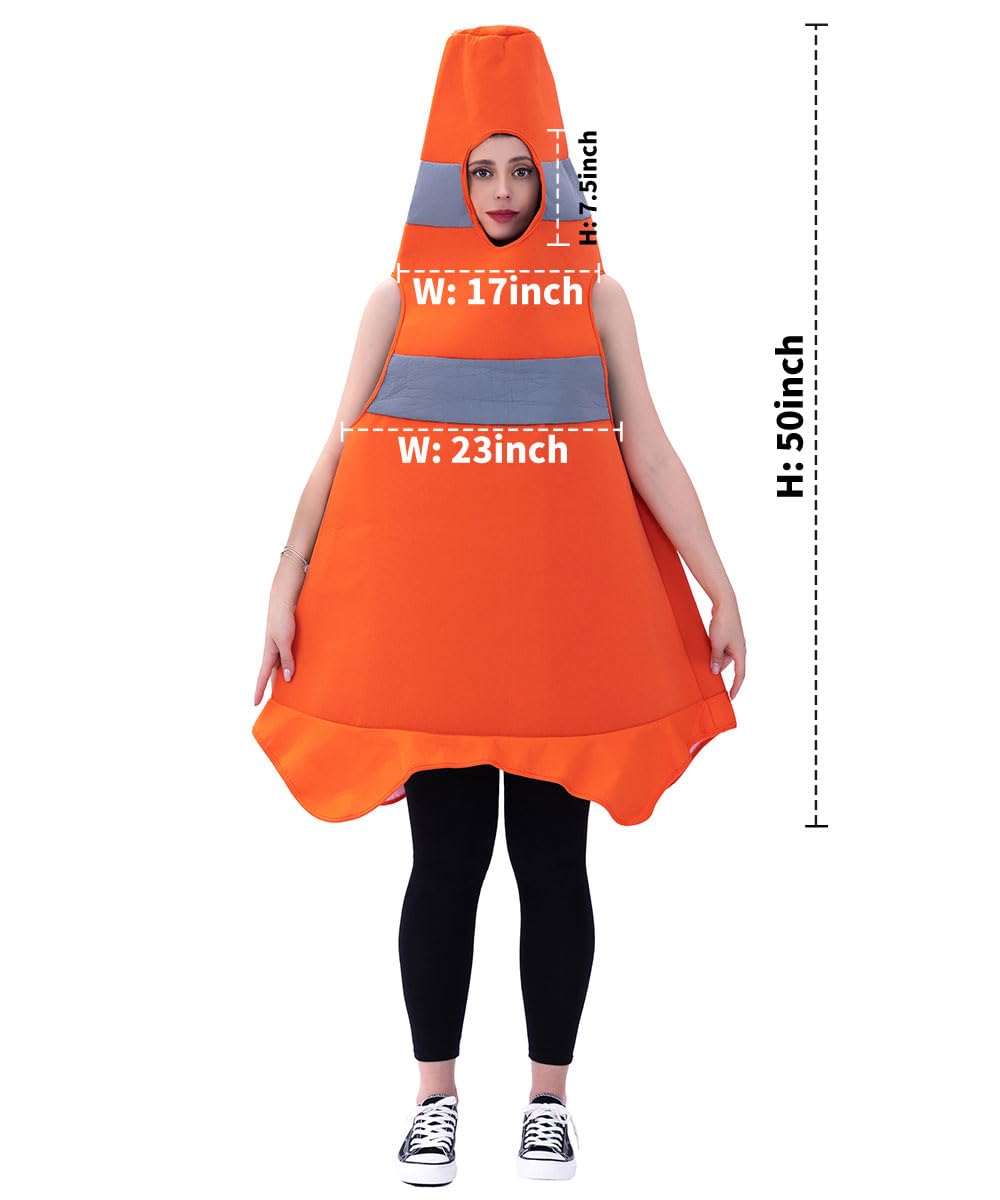 Seasons Women Construction Cone Costume