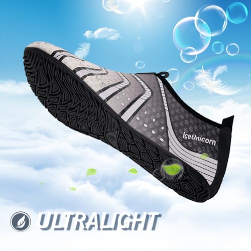 IceUnicorn Water Shoes Men Women Beach Swim Aqua Barefoot Socks Pool Quick Dry Yoga
