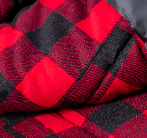 PALLYGO 0 Degree Sleeping Bag Cotton Flannel Sleeping Bags for Adults Cold Weather Camping Winter Zero Degree Warm Weather...