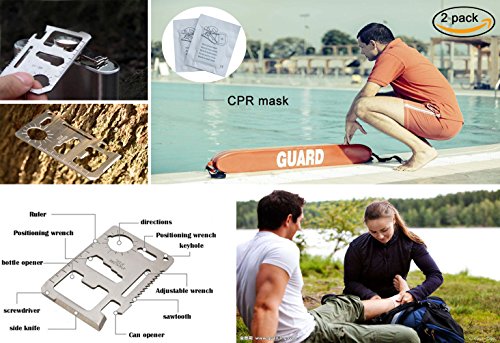 Compact First Aid Kit (228pcs) Designed for Family Emergency Care. Waterproof EVA Case and Bag is Ideal for The Car, Home,...