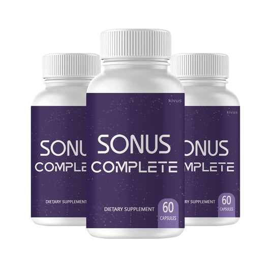 (3 Pack) Sonus Complete - Sonus Complete Tinnitus Support Supplement (180 Capsules)