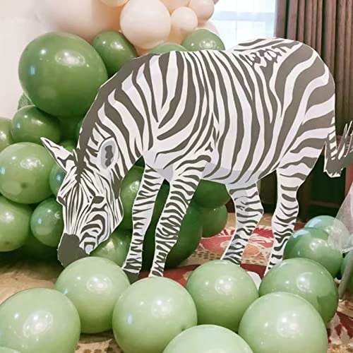 Latex Balloons, 100-Pack Different Sizes 18 12 10 5 Inch Party Balloon Garland Kit (Sage Green)