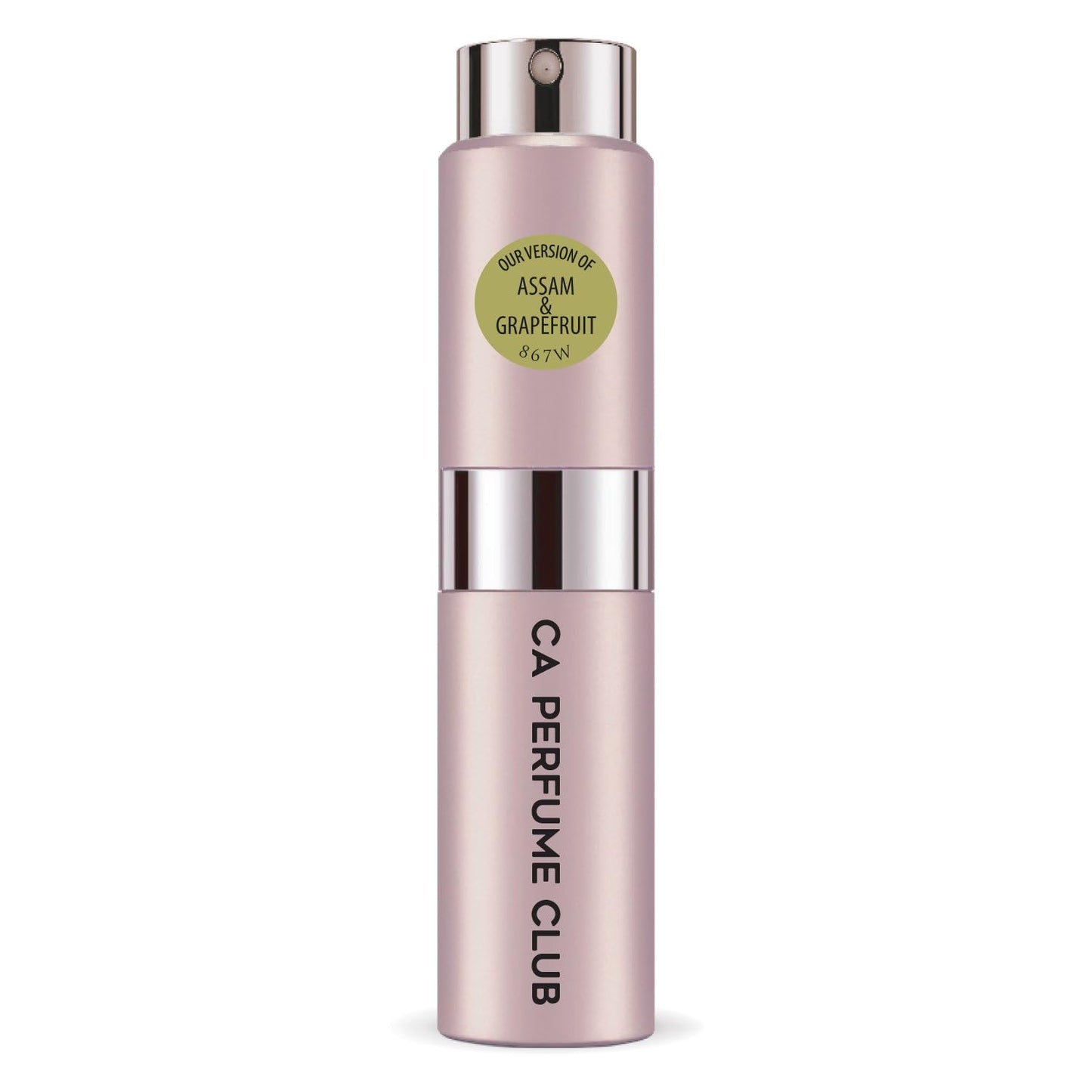 CA Perfume Impression of Assam & Grapefruit for Men Aromatic Fougere Scent Long Lasting Cologne for Men Eau De Parfum Travel Size Refillable Atomizer Spray 0.27 Fl Oz 8ml