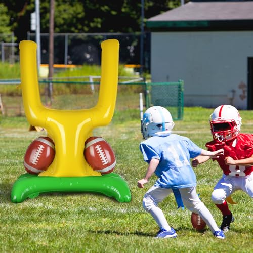 Football Party Supplies Kit - Goal Post Balloon Set for Football Birthday,Tailgate Celebrations & Decorations