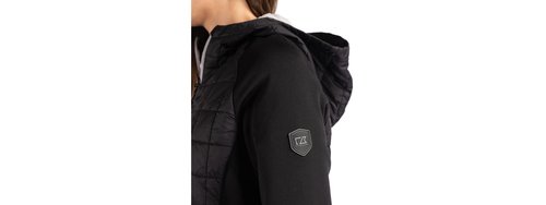 Cutter & Buck Rainier Primaloft Eco Womens Full Zip Hybrid Jacket, Dark Navy