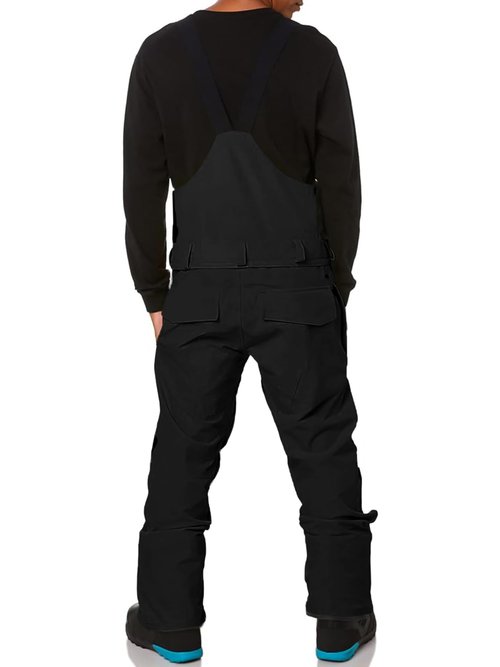 Newffr Men’s Snow Bib Water-Resistant Insulated Waterproof Snow Pants Ski Snowboard Overalls