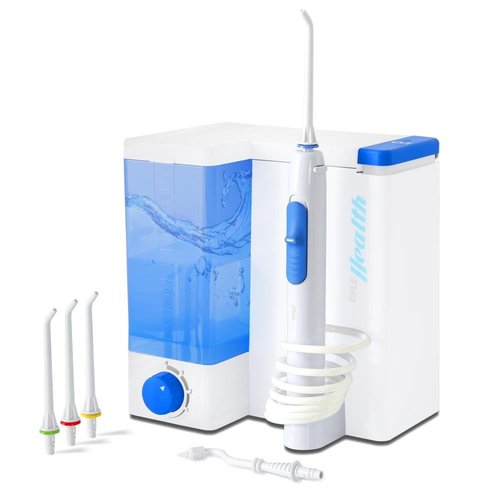 PyleHealth Dental Floss Water Flosser,UltraClean Floss Irrigation System,Waterpik,Bathroom Accessories,Adjustable Water Pressure,Lab Tested,Handheld Mouth Wash Irrigation System,Nozzle Attachme