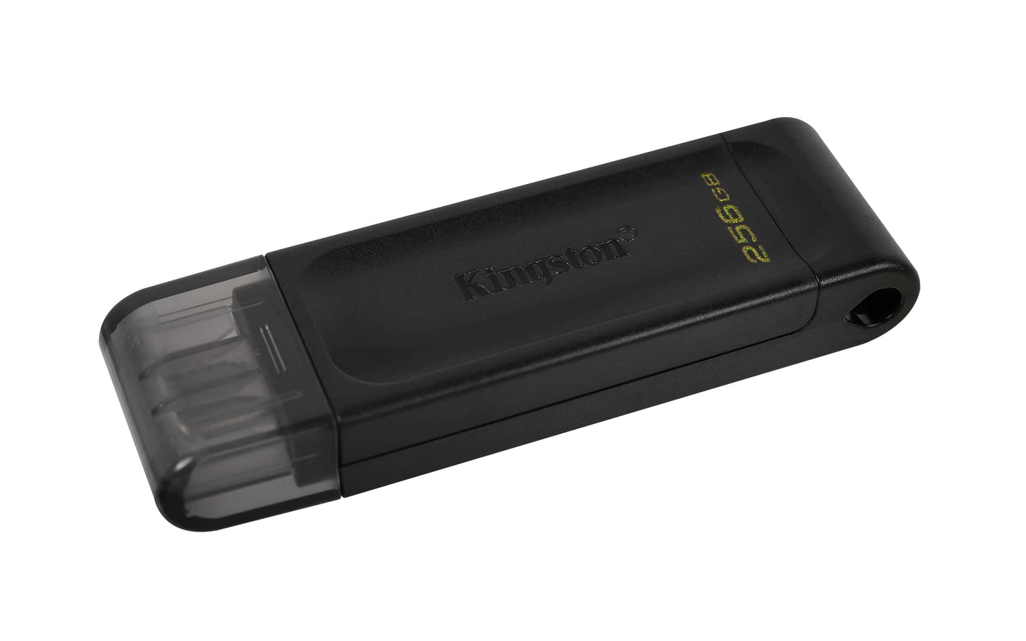 Kingston Datatraveler 70 256Gb Usb-C Flash Drive | Usb 3.2 Gen 1 | Dt70/256Gb, Black