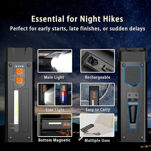 Versatile Trekking Pole with Accessories - Ideal for Hiking with Excellent Foam Grip Lightweight, Durable Tungsten Carbon ...
