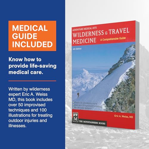 Adventure Medical Kits Mountain Series Medical Kit - Hiker - Emergency Medical First Aid Kit - For 2 People for 2 Days - C...