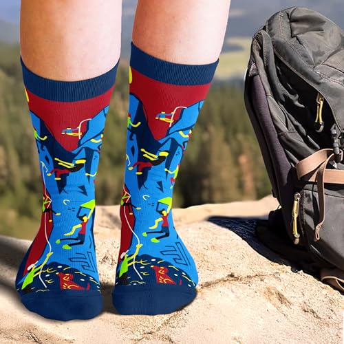 Rock Climbing Gifts - Innovative Rock Climbing Socks, Ideal Gift for Climbers, Unique Gifts for Men, Enhancing Climb Exper...