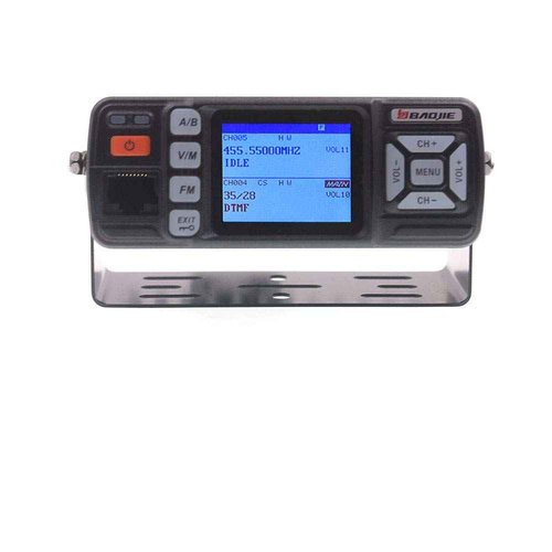 Baojie BJ-318 25W Mobile Radio UHF VHF Mini Two Way Radio with Progamming Cable