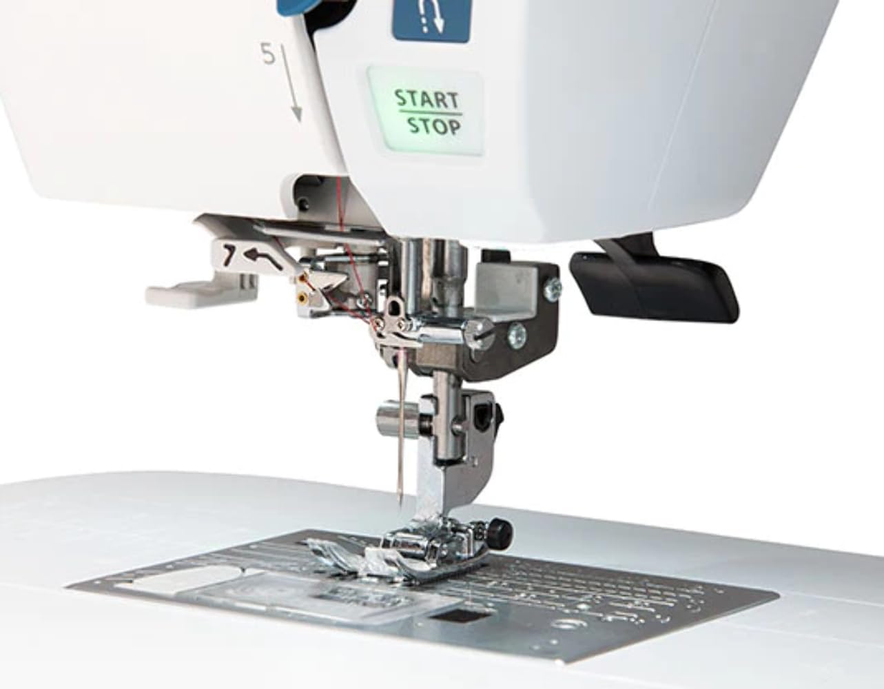 Janome Skyline S6 Sewing and Quilting Machine with 9mm Stitch Width, Mid-Size, White