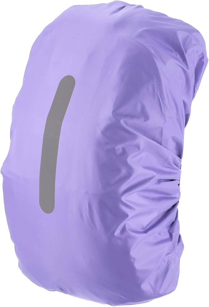 M METERXITY Waterproof Backpack Rain Cover Waterproof Backpack Cover, Bag Rain Cover with A Vertical Reflective Strap for ...