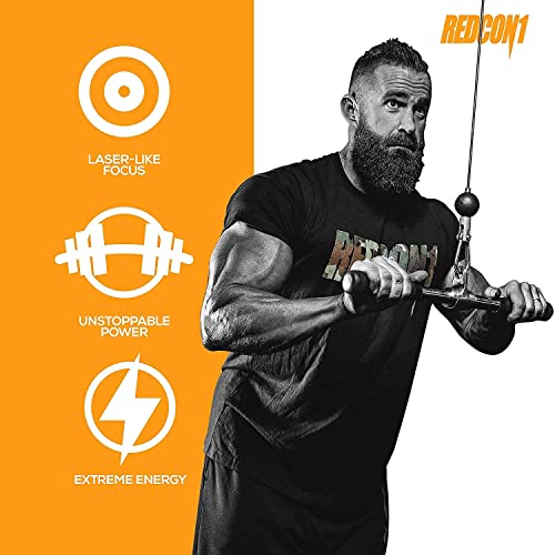 REDCON1 Total War Ready to Drink Pre Workout - Endurance Boosting, Keto Friendly RTD Formula - Amino Acid + Citrulline Mal...