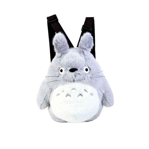 スタジオジブリ Studio Ghibli - My Neighbor Totoro - 16" Gray Big Totoro Backpack
