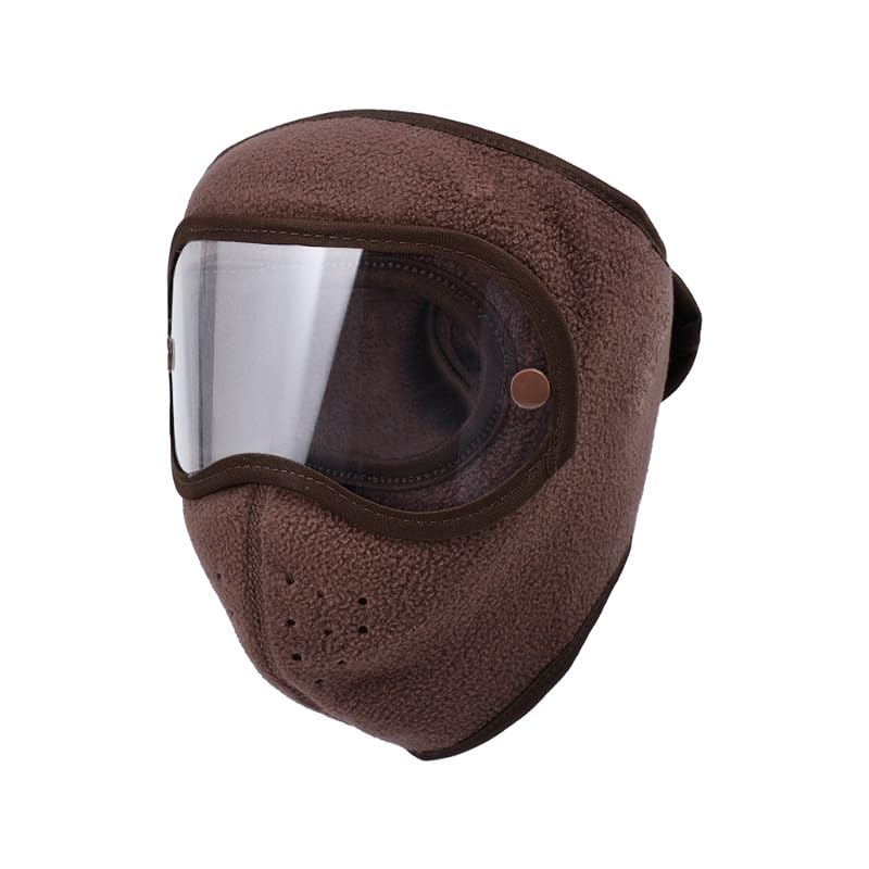 Windproof Ski Balaclava for Men Women Winter Warm Headgear with Ear Full Face Protection Riding Mask