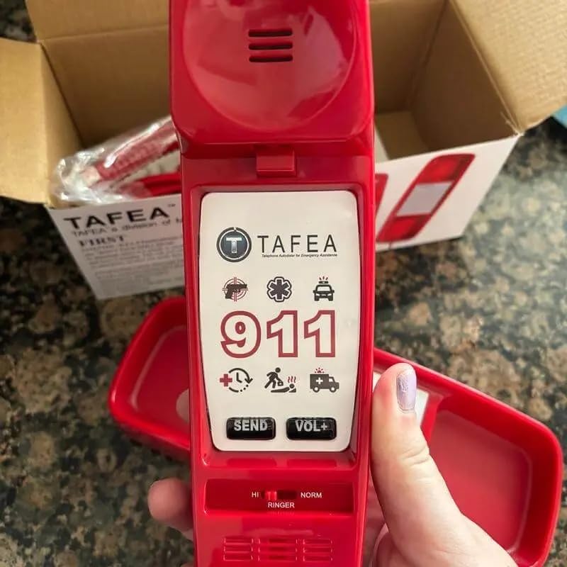 Med-Pat FIRST by TAFEA Emergency One-Touch Dialer - Instant Lifeline - H.E.L.P. Technology Emergency Response - Patented E...