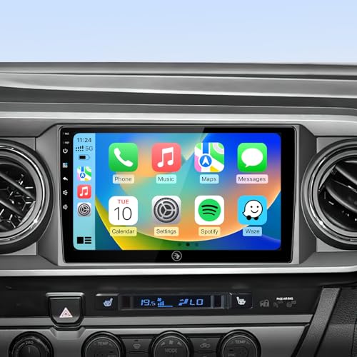 Car Radio for Toyota Tacoma 2016-2023 Stereo, Not Compatible with 2016-2019 Tacoma SR/SR5, 9" Touch Screen 2+64G Head Unit...