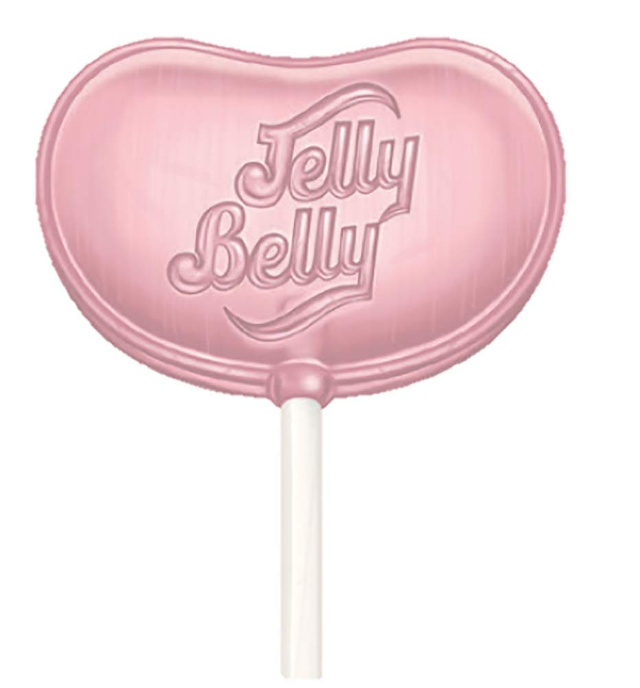 Adams & Brooks, Inc. Jelly Belly Lollipops, Jelly Belly Candy, Classic Jelly Belly Flavors, Individually Wrapped Lollipops, Kosher Candy (42 Count)