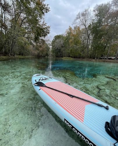 Roc Inflatable Stand Up Paddle Boards with Premium SUP Paddle Board Accessories, Wide Stable Design, Non-Slip Comfort Deck...