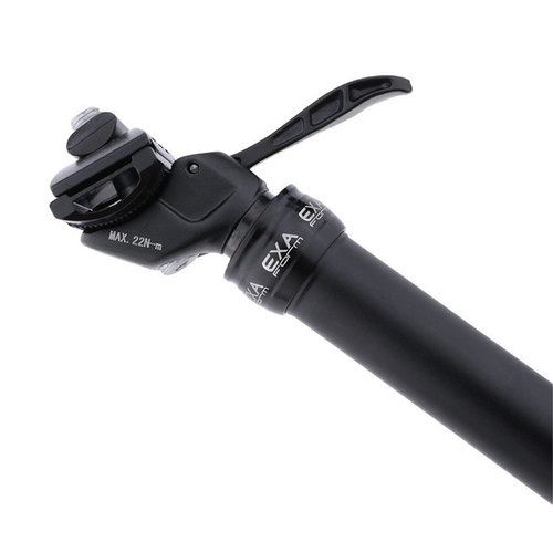 JFOYH EXA Form Upgraded Speed Up 33.9mm Cable-Less Hydraulic Dropper Post with Corresponding Shim/Adapter, 150mm Travel, Consist of 27.2mm Seatpost and 33.9mm Shim