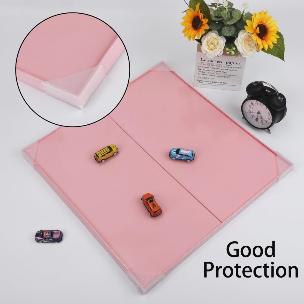 Extra Large Gift Box with Lid 20x20x10 Inches, Large Pink Gift Box Giant Gift Boxes with Lids for Presents Packaging for Birthday Surprise, Christmas, Anniversaries, Wedding Party