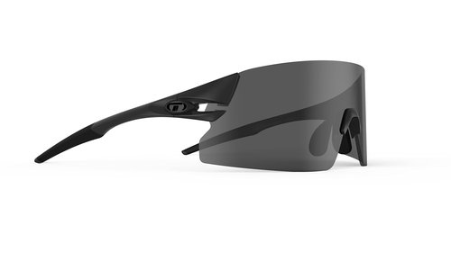 Tifosi Optics Rail XC Sunglasses (Blackout w/Smoke/AC Red/Clear Lenses) - Ideal Cycling (Road & Gravel), Baseball, Softball