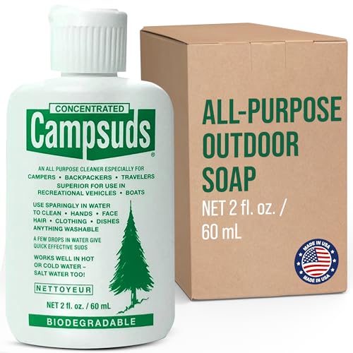 Sierra Dawn Outdoor Soap - Premium Biodegradable Camping & Backpacking Essential - All-Purpose Natural Soap for Dishes, Cl...