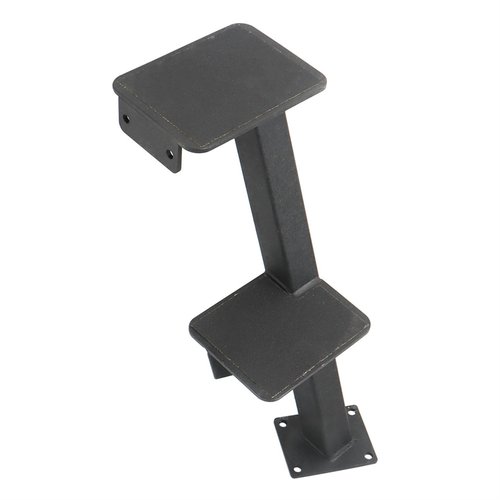 TJHSM 2 Steps Boat Trailer Steps with Handle Replacement for Bass Boats