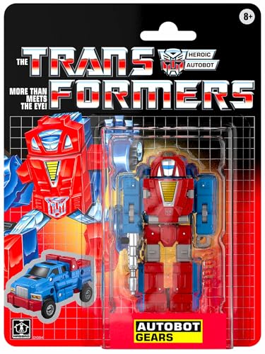 Transformers G1 Retro Package Deluxe Class Autobot Gears / TF Hasbro Overseas Vintage Toy GEARS