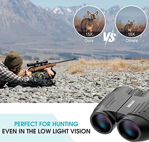 20X25 Compact Binoculars for Adults and Kids,Large Eyepiece Waterproof Binocular，Easy Focus Small Binoculars for Bird Watc...