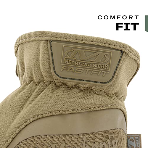 Mechanix Wear: FastFit Tactical Gloves with Elastic Cuff for Secure Fit, Work Gloves with Flexible Grip for Multi-Purpose ...