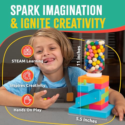SparkJump DIY Wood Building Kits, STEM Woodworking Kit for Kids, Creative Fun Craft Projects, Great Gift for Boys & Girls...