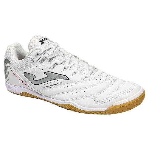 Joma Maxima 2302 in MAXW2302IN, Mens, White/Silver, 7 US