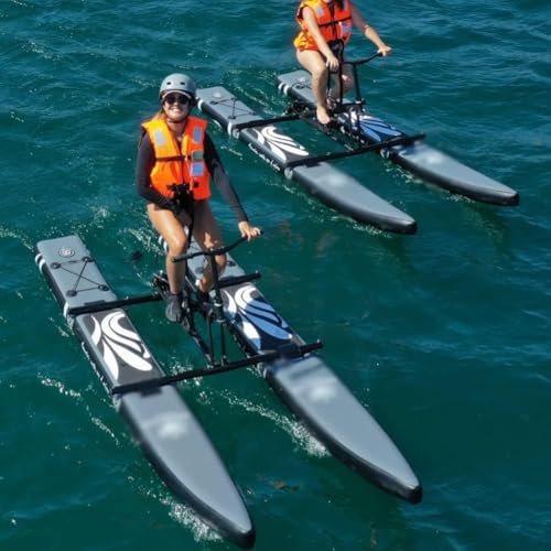 Water Sports Tour Bike, Inflatable Water Bike, Water Sports Tour Kayak Sea Pedal Bike Boat, Adult Tourism Sightseeing Cano...
