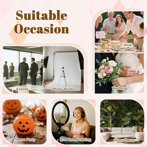 Photography Backdrops Festive Golden Magic Lights for Holiday Poster Birthday Party Photo Backdrop Photography Background ...