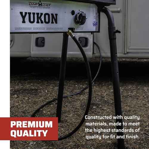 Camp Chef RV Connection Hose Type 250 male quick connect 8' hose