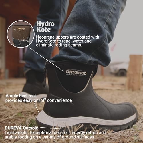 Dryshod Evalusion Lightweight Men's Ankle Boot | Waterproof | Rubber | Comfortable