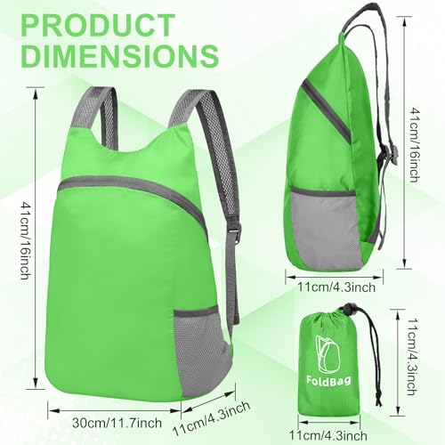 Lightweight Packable Backpack-Foldable Rucksack for Travel Camping,Waterproof Folding Hiking Packs for Men Women