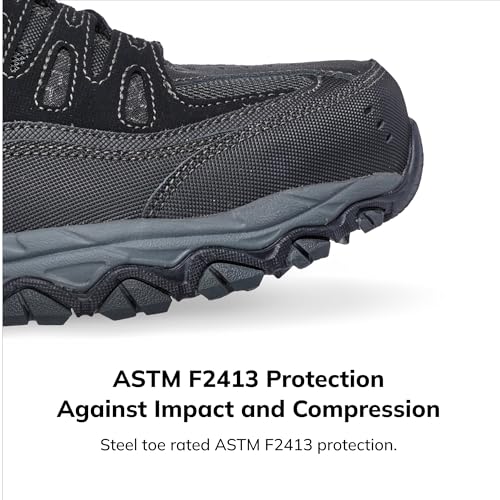 Skechers Men's Cankton Steel Toe Safety Shoes