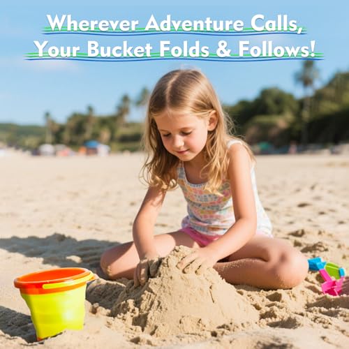 2PCS Kids Fishing Nets with Bucket - Telescoping Handle Retractable Landing Net Lightweight Aluminum Pole for Catch and Re...