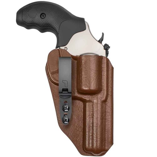 Tulster RATH IWB Kydex Revolver Holster fits: Smith & Wesson Model 60 3" J-Frame .357 Magnum | Ambidextrous Inside The Waistband Appendix Concealed Carry