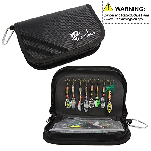 Fishing Spinner Kit 20PCS Spinnerbaits Fishing Spinning Lure Metal Bait Bass Lures for Bass, Salmon, Pike or Walleye with ...
