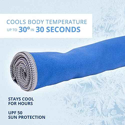 FROGG TOGGS Chilly Pad Pro Soft Microfiber Instant Cooling Towel, Machine Washable