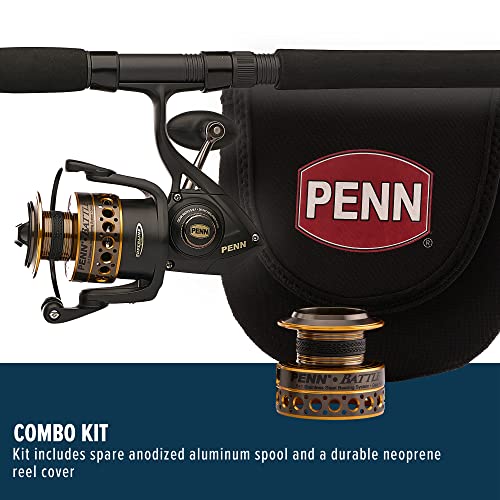 Penn Battle Spinning Reel and Fishing Rod Combo