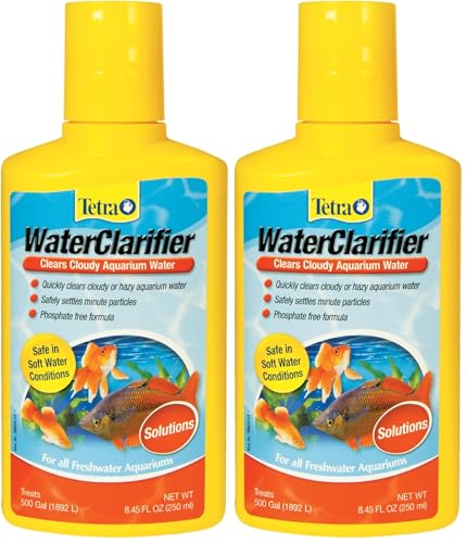 Tetra Water Clarifier, Aquarium Treatment Solution, 8.45 oz, Clears Cloudy Aquarium Water, Safe to Use with Fish and Plant...