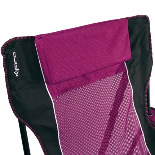 Kijaro Sling Folding Camping Chair - Enjoy The Outdoors in This Outdoor Chair with a Built-in Cup Holders and Side Organiz...